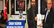 SİNAN YAĞMUR’DAN BAŞKAN ÇALIŞKAN’I ZİYARET