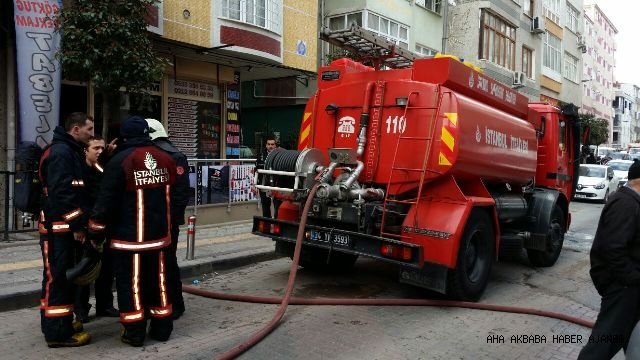 Tabela atölyesindeki yangın yürekleri ağıza getirdi!