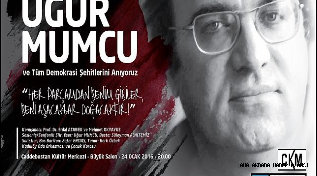 UĞUR MUMCU KADIKÖY'DE ANILACAK