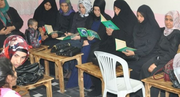 Yeni Damlar köyü derneğindeki Büşra Tekin için okunan mevlidi ile doldu taştı