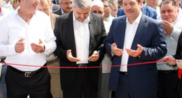 Yeni projenin kurdelasını Kadıoğlu kesti