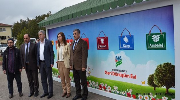 Yeşilyurt Belediyesi Bir Ay İçinde 15 Geri Dönüşüm Evini Hizmete Sunacak